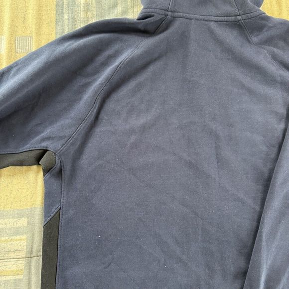 Nike Dri-FIT Full Zip Basketball Print Navy Blue Long Sleeve Men's Large - Picture 10 of 15